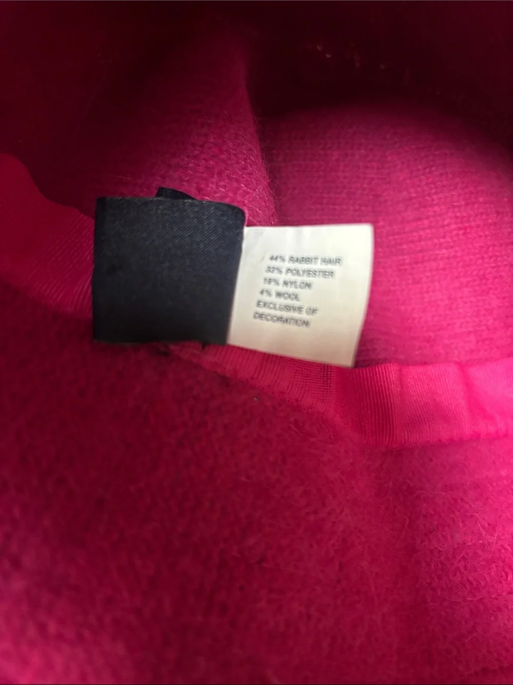 Gap Rabbit Hair Wool Bucket Hat Super Soft size M/L
